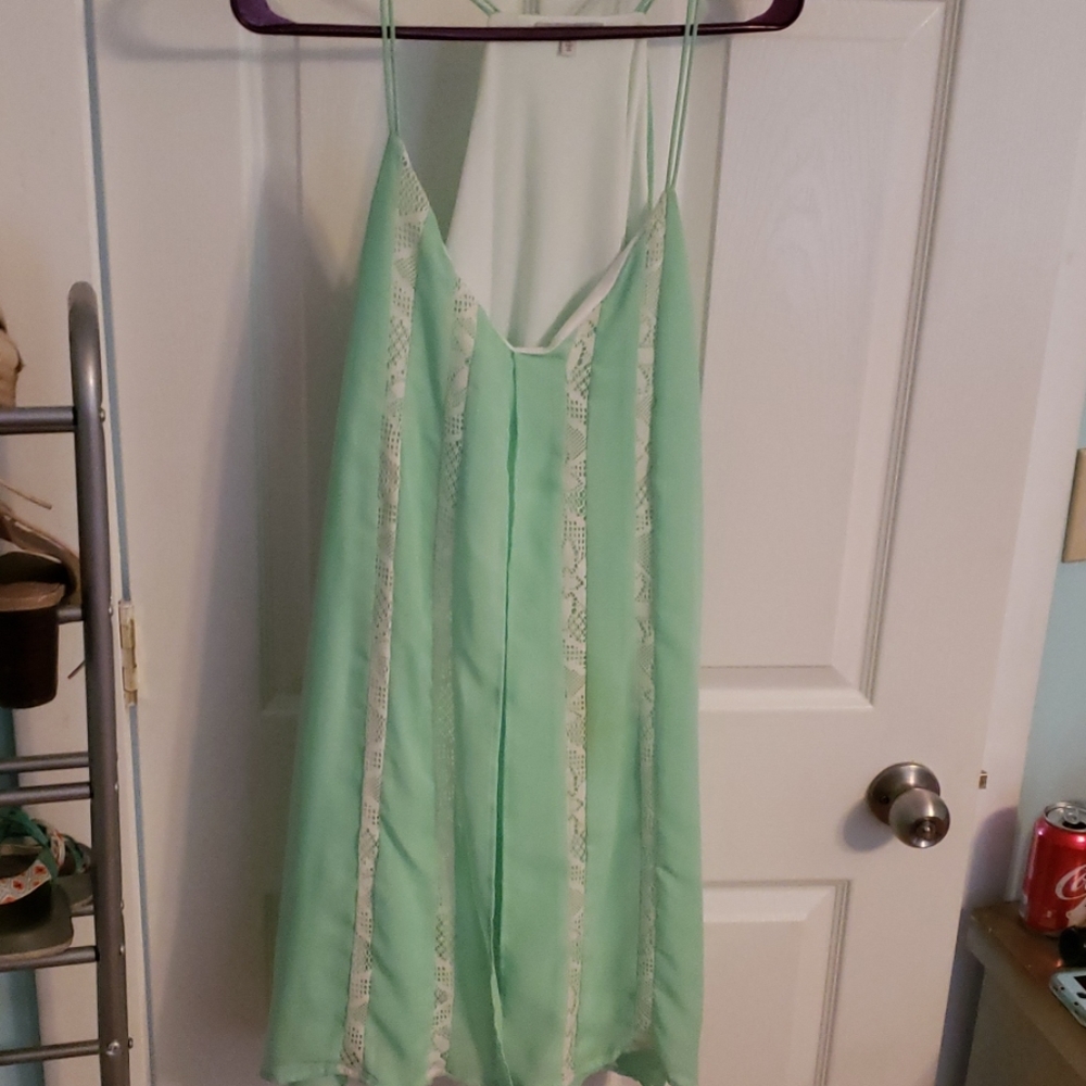 XL mint green Charlotte Russe dress